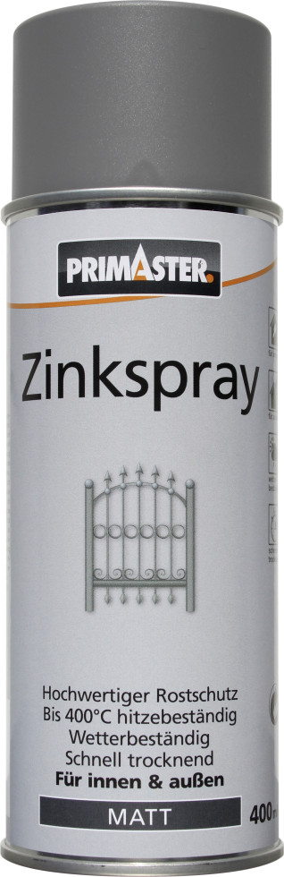 Primaster Zinkspray 400 ml matt