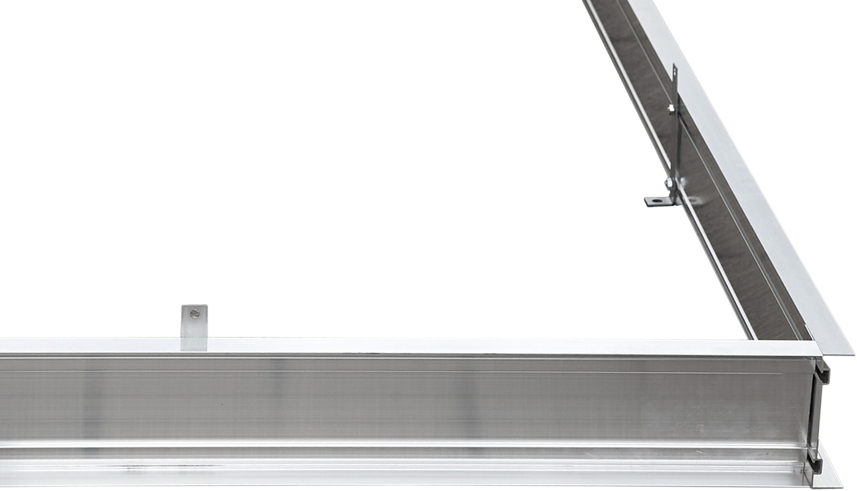 Gutta Fundamentrahmen F2 Aluminium 154 x 230 cm