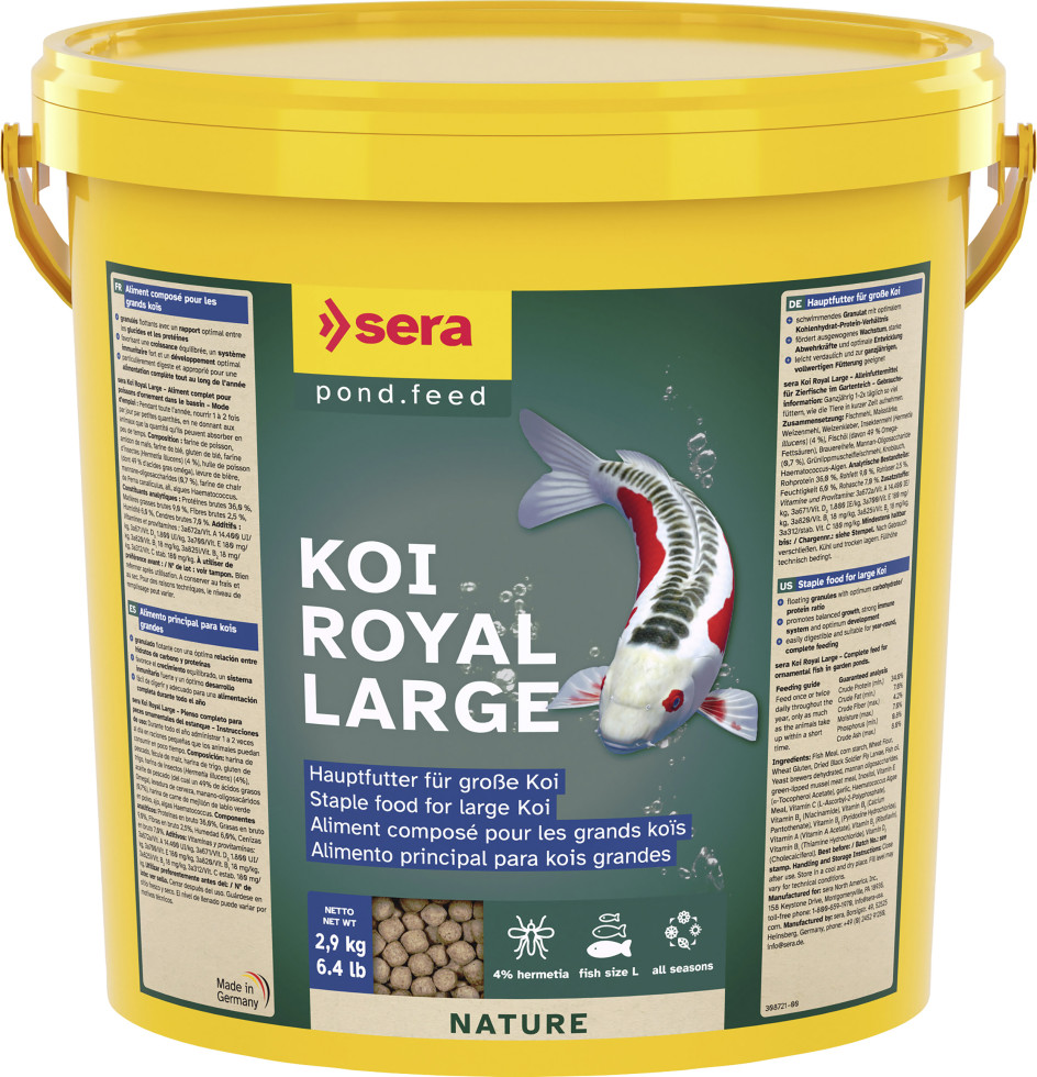 Sera Koifutter Royal Large für größere Koi 10 L