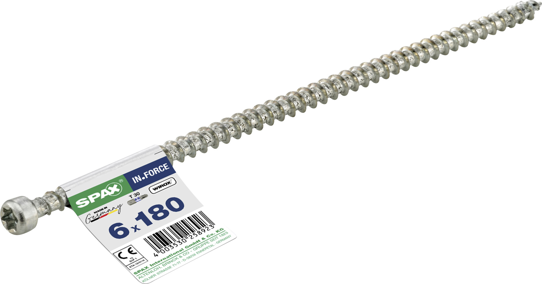 Spax Holzbauschrauben 6.0 x 180 mm TX 30 - 1 Stk.