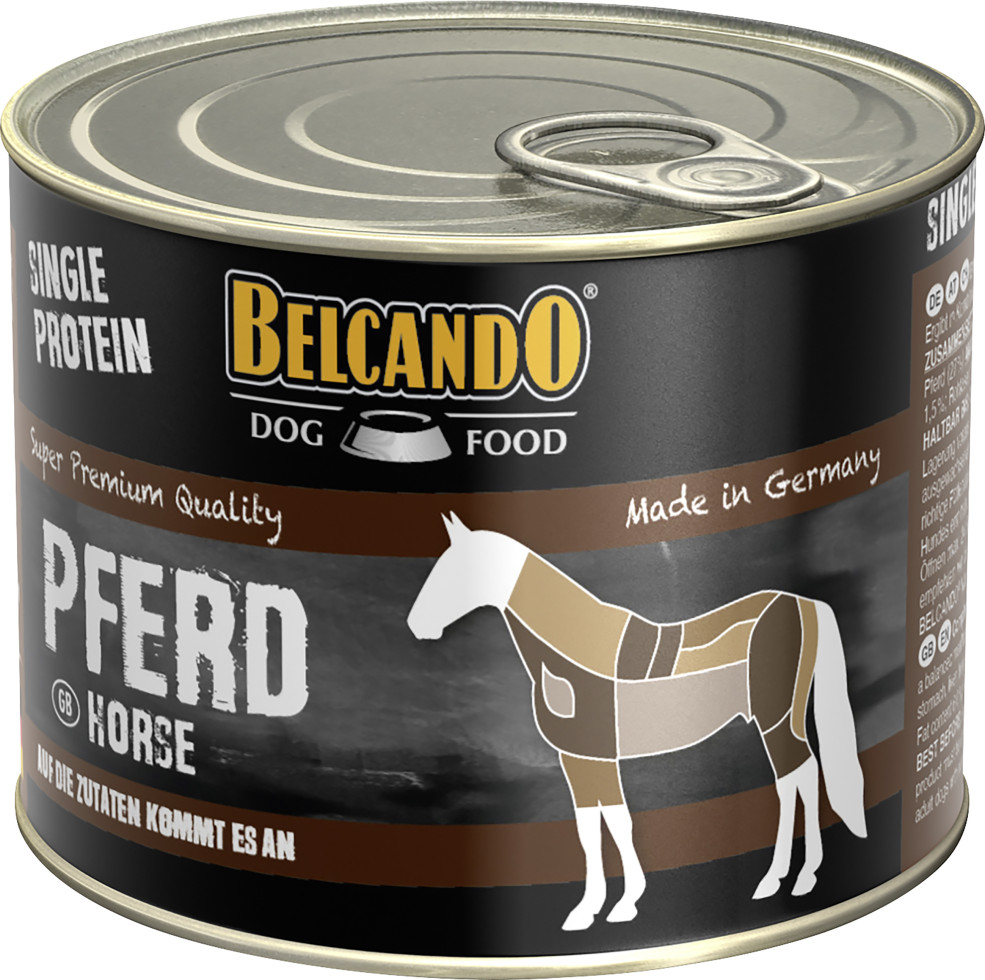 Belcando Hundenassfutter Adult Single Protein Pferd 200 g