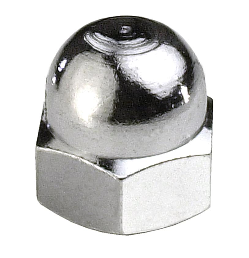 Connex Hutmuttern M6 Messing - 6 Stk.