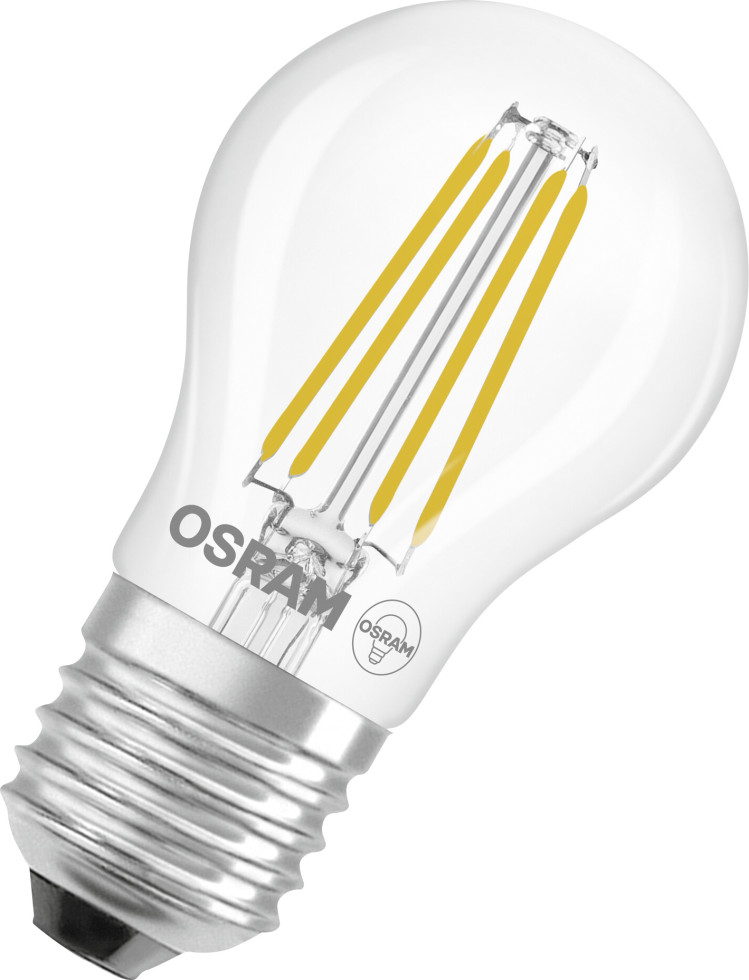 Osram LED Leuchtmittel Star Classic 3,4W klar E27 warmweiß