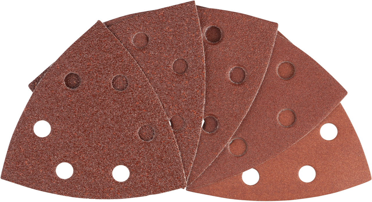 Bosch Schleifpapier 10-teilig 93 mm K60 K80 K120 K180 K240 Deltaschleifer