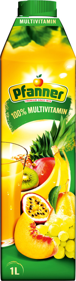 Pfanner Multivitaminsaft 100% 1 l