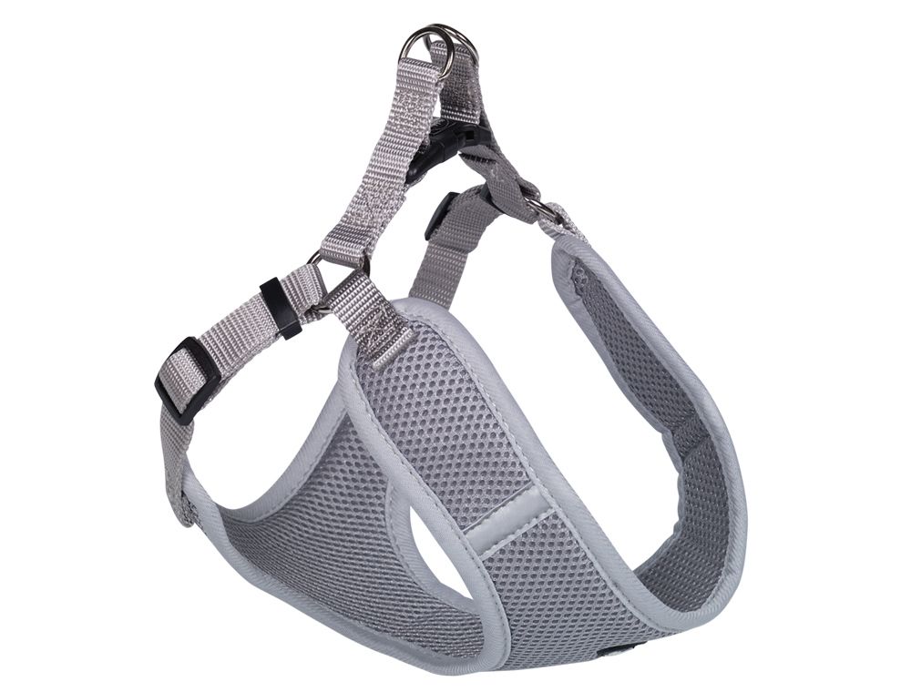 Nobby Hundegeschirr Mesh Reflect S grau