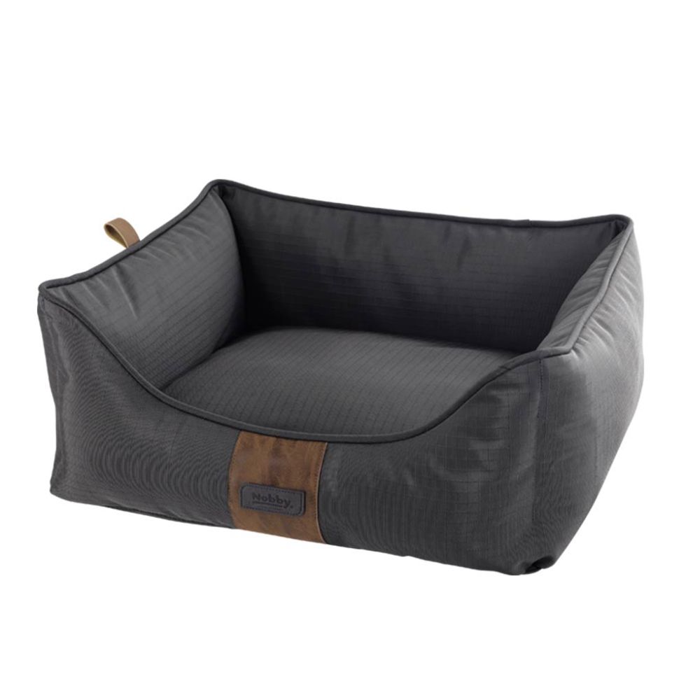 Nobby Hundebett Zalo eckig grau