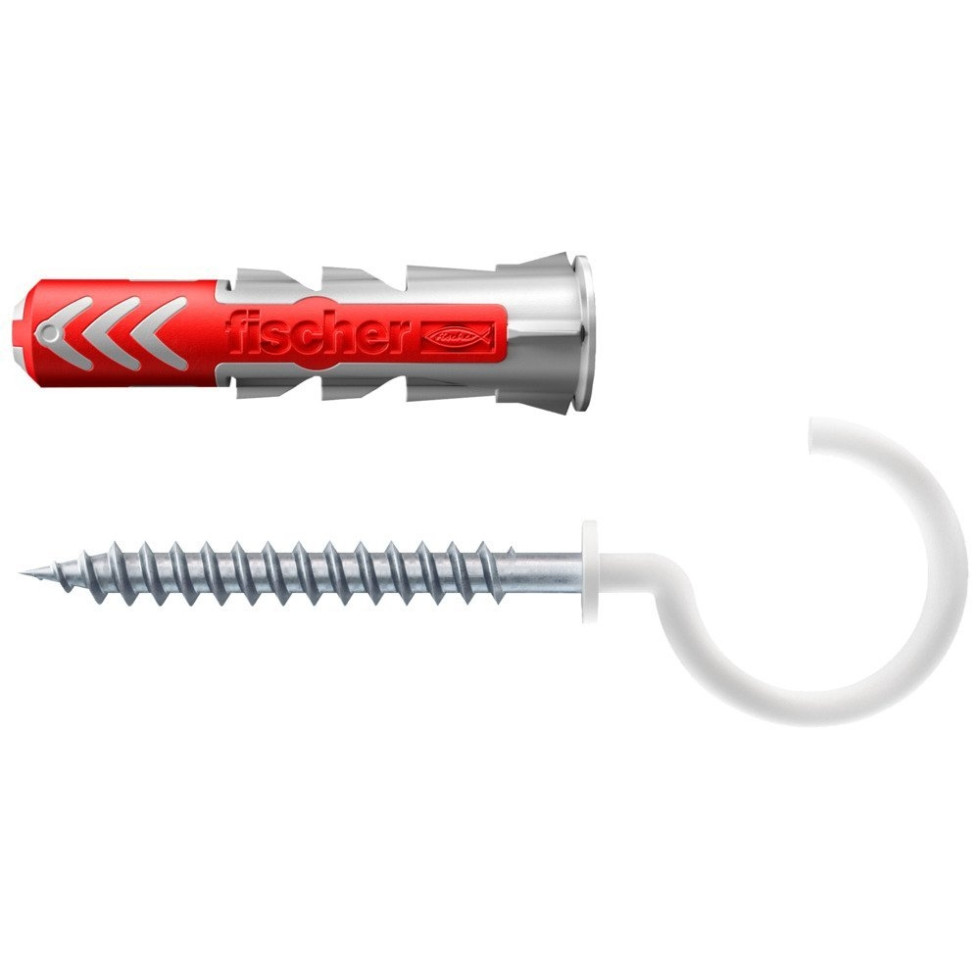 Fischer Dübel-Set Duopower 6.0 x 30 mm - 6 Stück