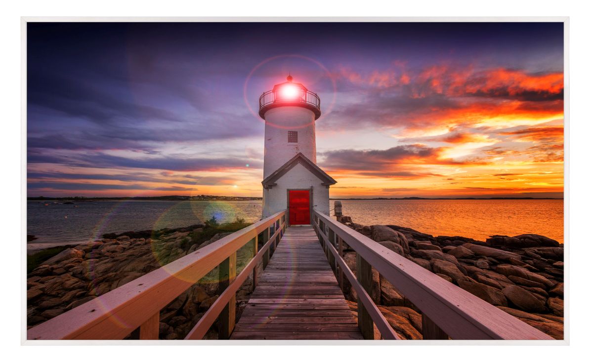 papermoon Infrarotheizkörper EcoHeat 60X100 cm 600 Watt, Lighhouse Sunset