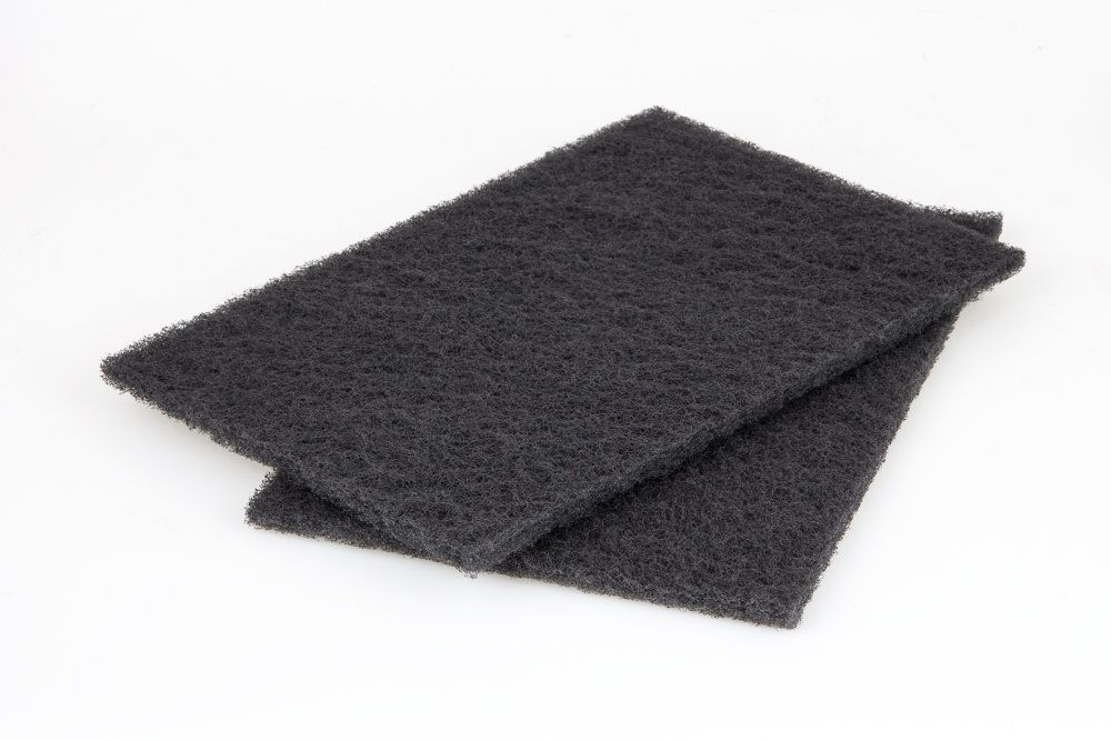 Wolfcraft Schleifvlies-Pads Ø 150x230 mm fein 2er Pack