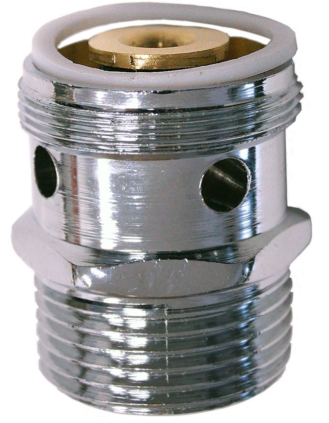 Cornat Rohrbelüfter Messing verchromt, M28 x 1 AG, 3/4 AG