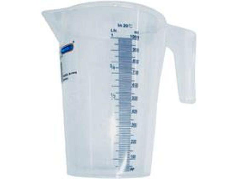 Cartrend Messbecher transparent 1 L