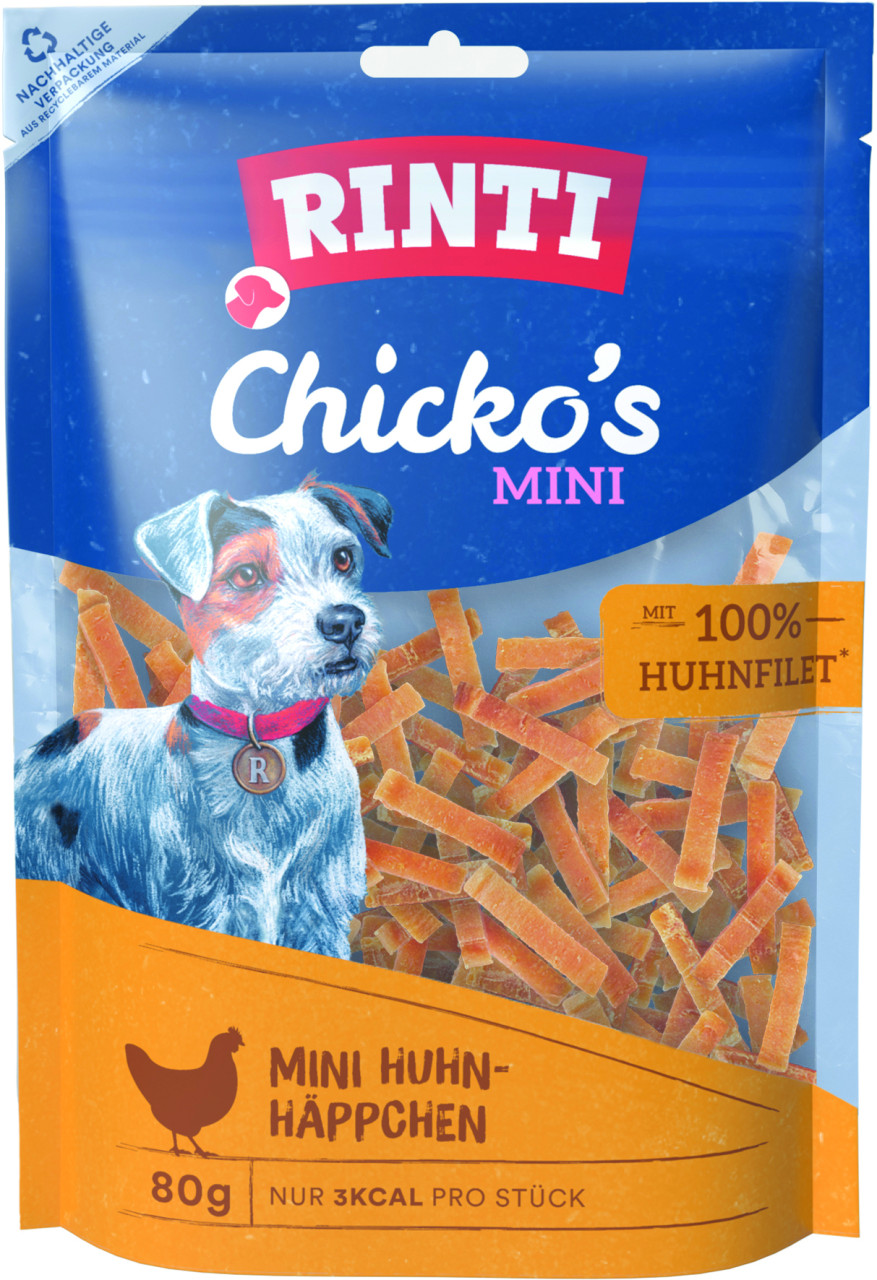 Rinti Chicko Mini Hundesnack Huhn 80 g