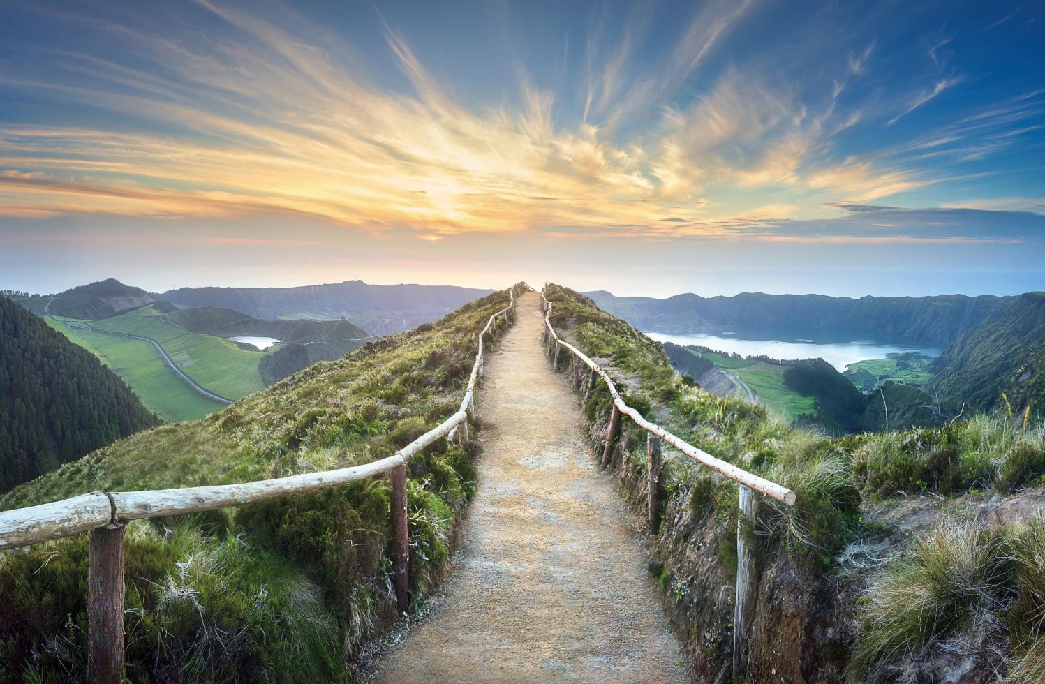 Deco-Canvas Bild - Way To Heaven 116 x 76 cm