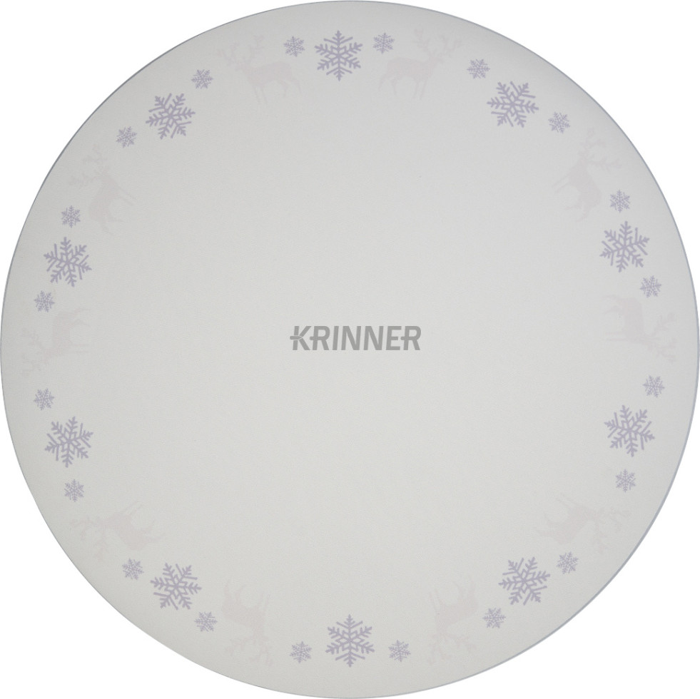 Krinner Weihnachtsbaumunterlage Ø 60 cm weiß