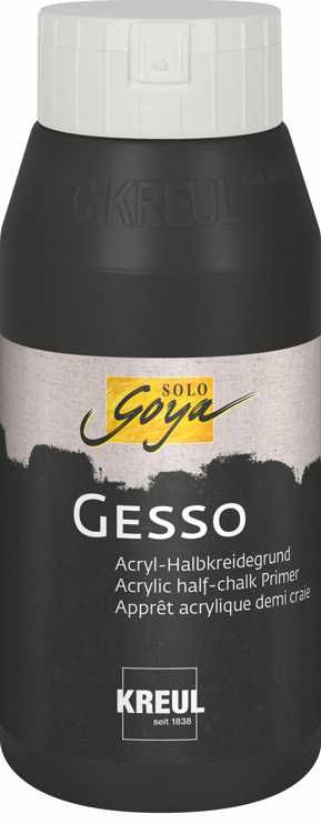 Kreul Solo Goya Gesso schwarz 750 ml