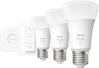Philips Hue LED Leuchtmittel Starter-Set White E27 warmweiß