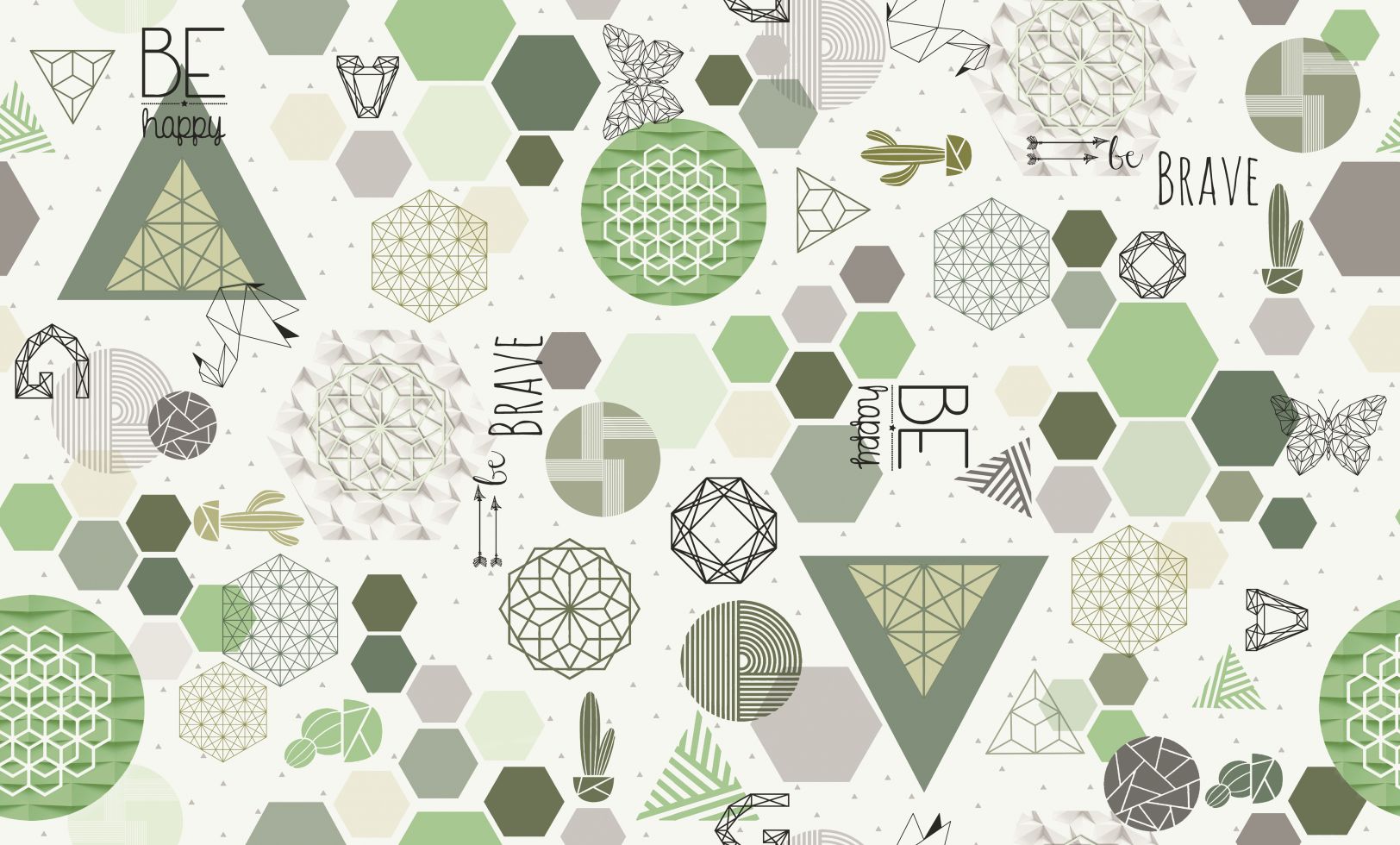 d-c-table Tischdecke Manhattan Vlies Geometris 150 cm rund