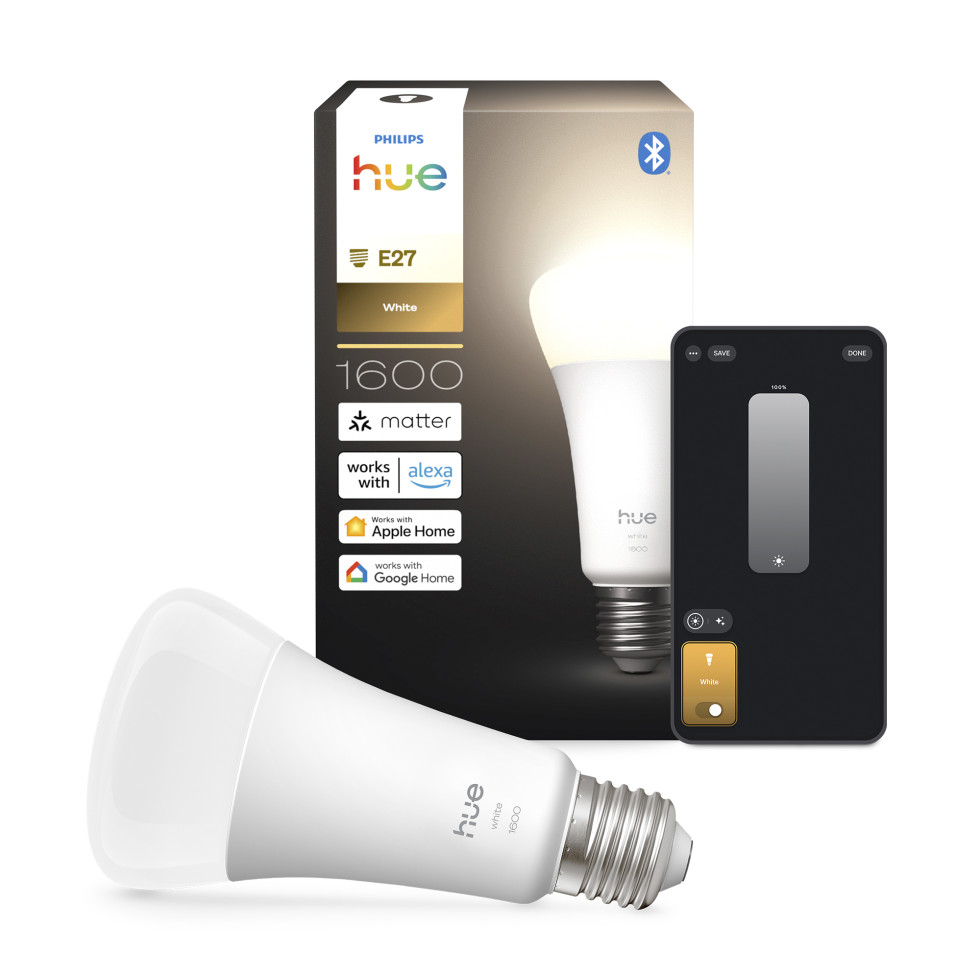 Philiph Hue Smart LED Leuchtmittel 13,5 W E27 warmweiß dimmbar