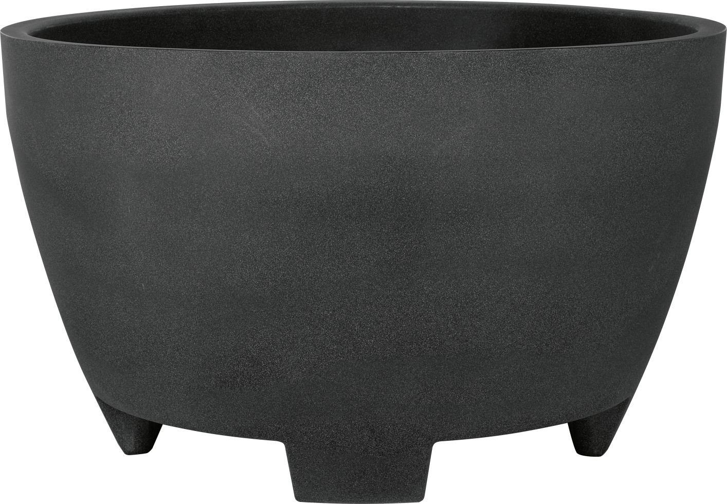 Geli Pflanzkübel Megalos Kunststoff anthrazit Ø 98 x 59 cm