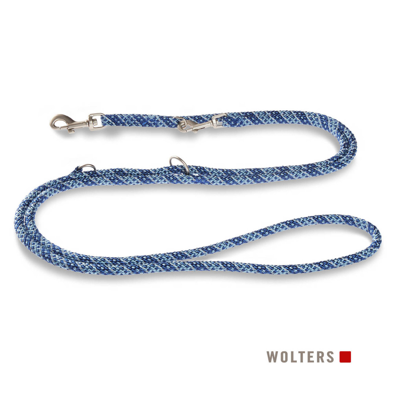 Wolters Hundeleine Everest-Tauprogramm dunkelblau/hellblau