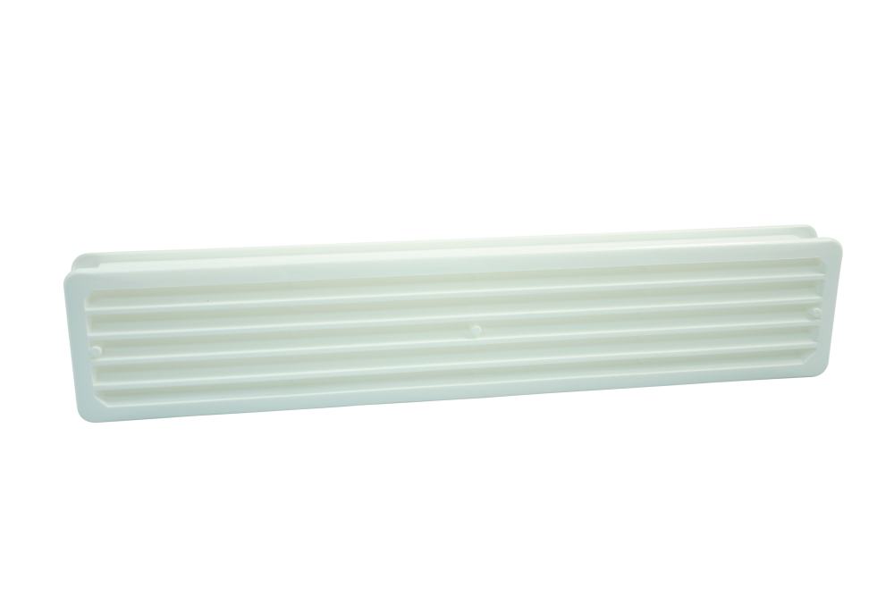 Marley Türlüftungsgitter 452 x 92 mm, weiß