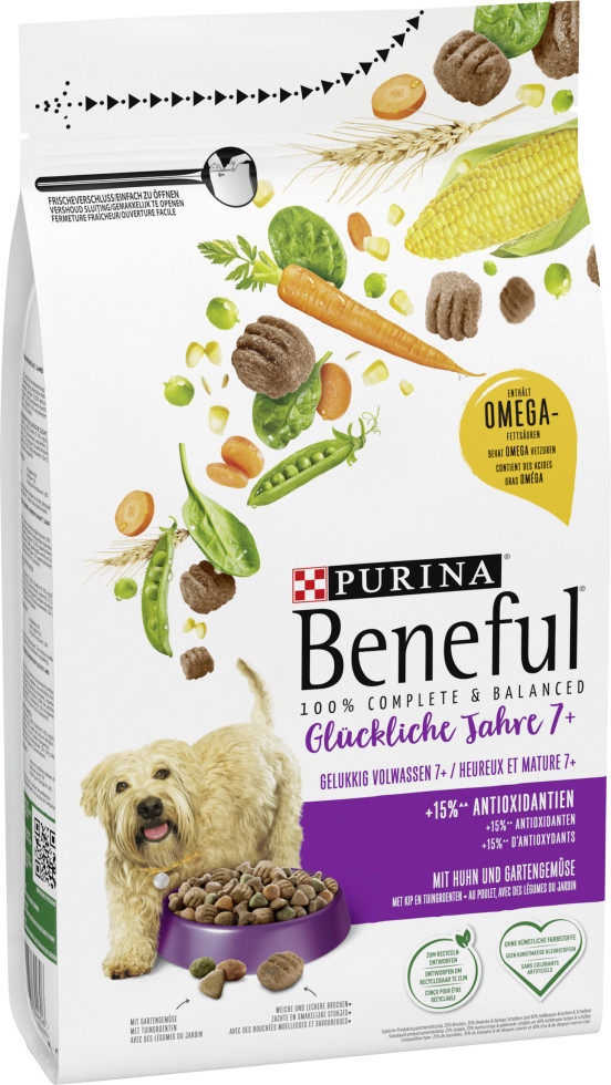 Purina Beneful Hundetrockenfutter Senior 1,4 kg Huhn & Gemüse