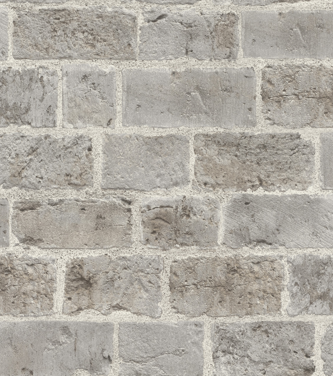 Rasch Vliestapete 865714 Selection, Steine grau, 10,05 x 0,53 m