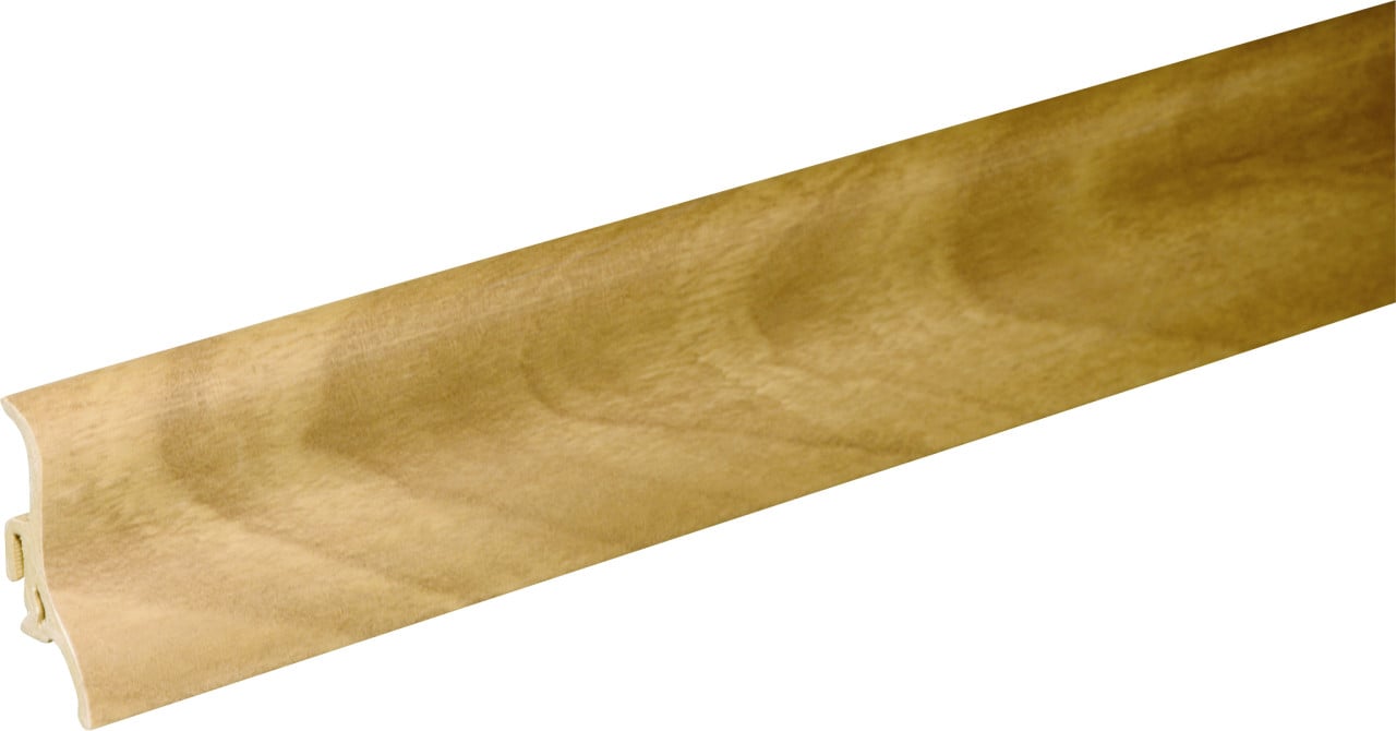 FN Neuhofer Fußleiste 250 cm 48 x 21 mm Nußbaum