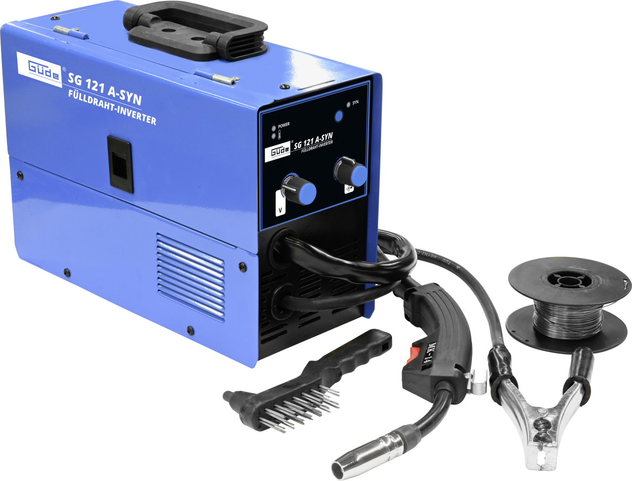 Güde Schweißgerät Fülldraht SG 121 A-SYN 52 W