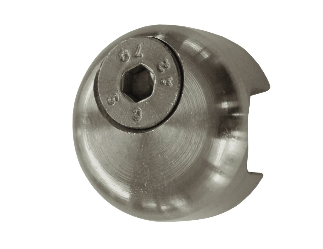Treba E69 Edelstahl Klemmhalter mit Senkung