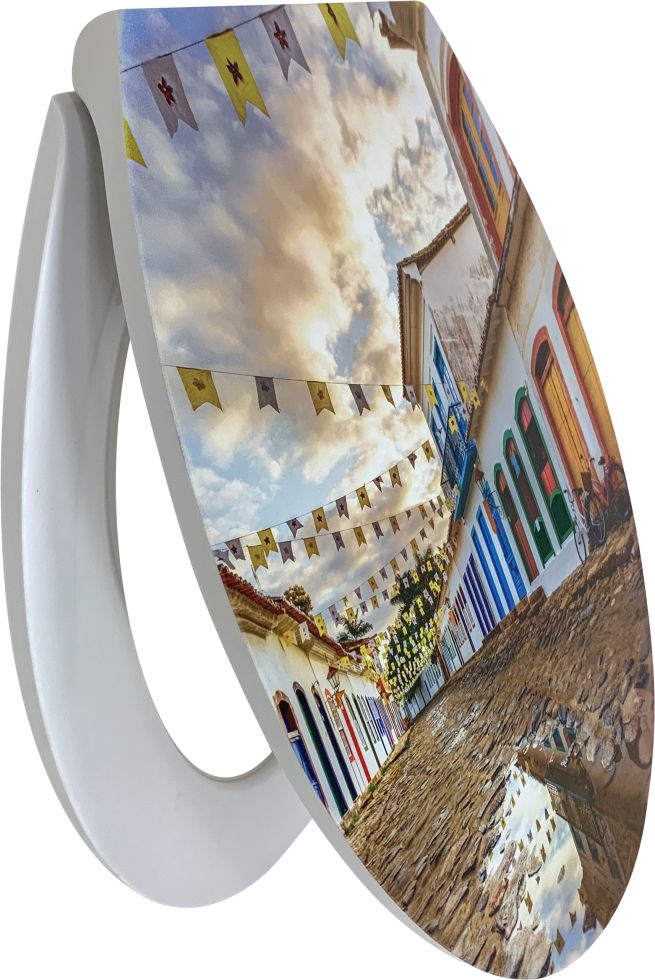 Primaster WC-Sitz mit Absenkautomatik Neapel weiß