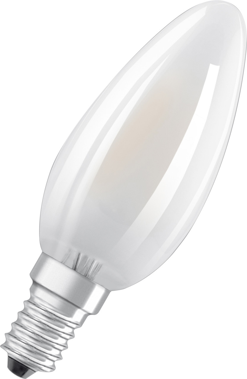 Bellalux LED Leuchtmittel Classic B40 E14 4W warmweiß, weiß matt