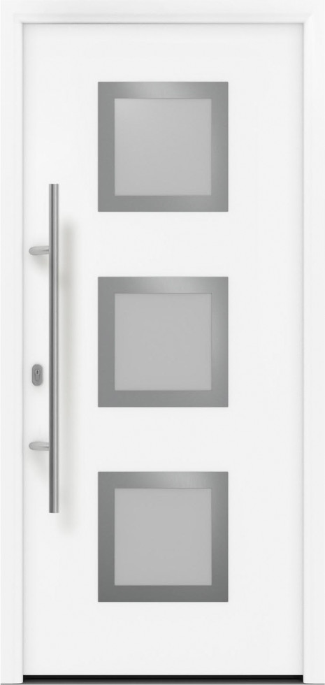 EcoStar Haustür ISOPRO IP 810S verkehrsweiß 110 x 210 cm