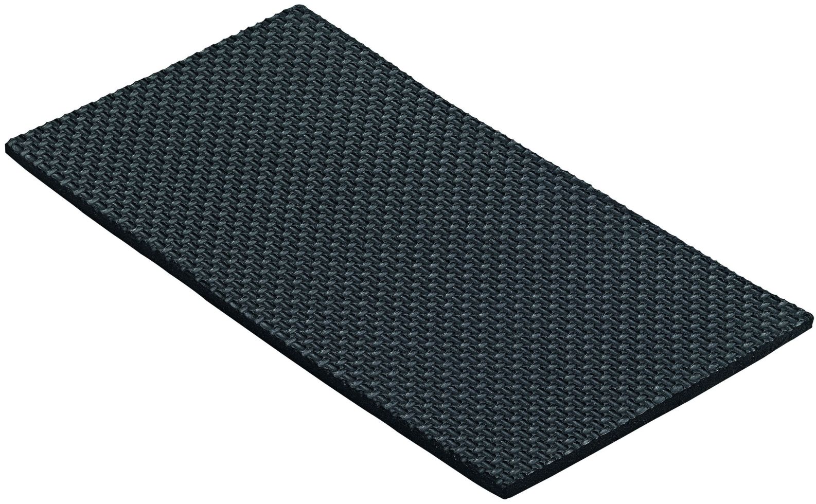 Hettich Antirutschpads schwarz 100 x 200 x 5.0 mm - 2 Stück