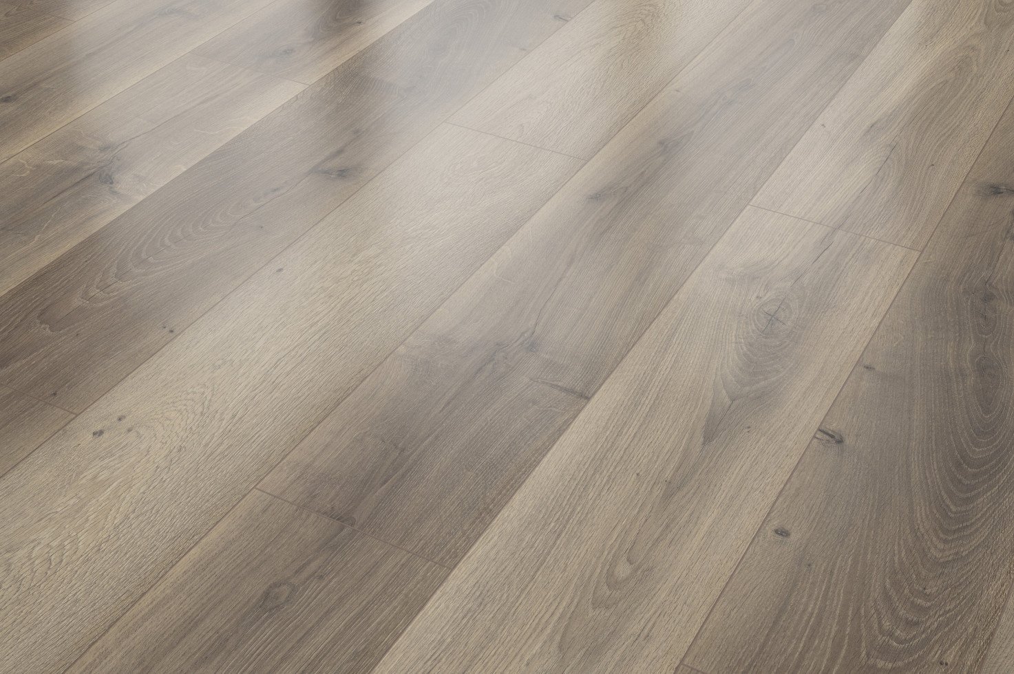 Classen Laminat Megaloc Aquaprotect 128,5 x 19,2 cm 8 mm Eiche braun mix