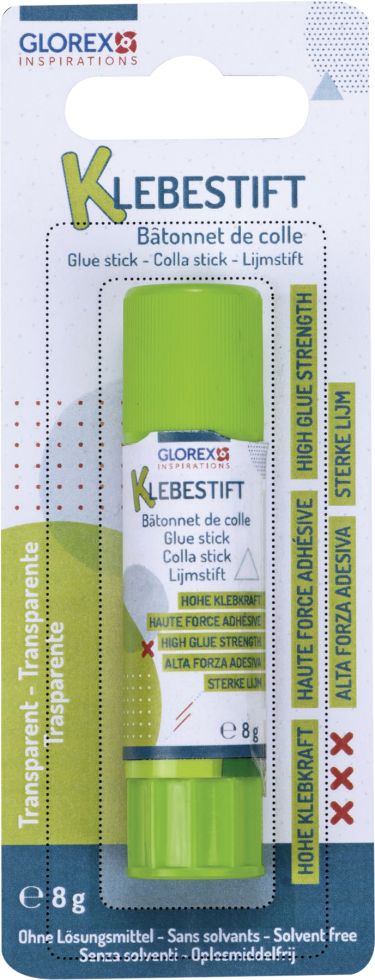Glorex Klebestift im Blister 8 g