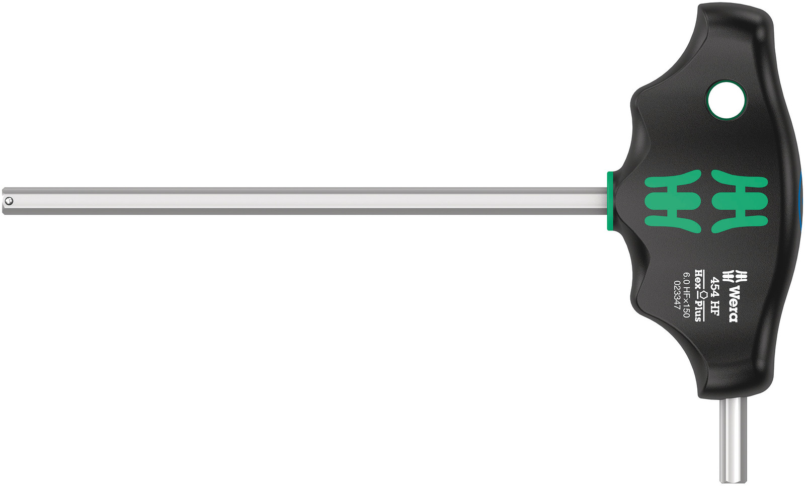 Wera Quergriff-Sechskantschraubendreher 454 HF Hex-Plus mit Bit-Halter 6 mm