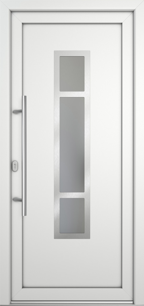 Meeth Haustür Signum Pro PVC Modell 87 A 108 x 200 cm DIN Links weiß