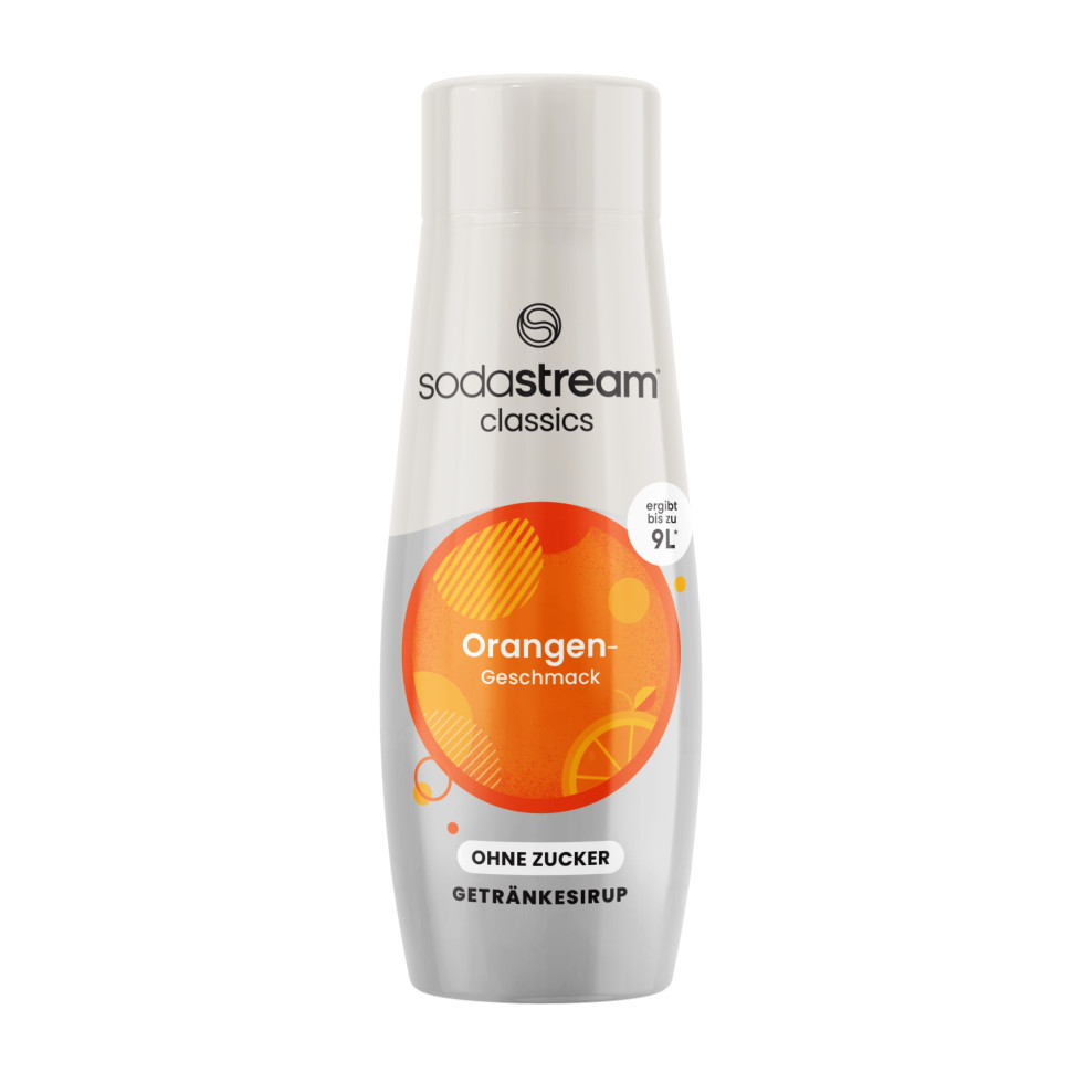 Sodastream Sirup Orange ohne Zucker, 440 ml