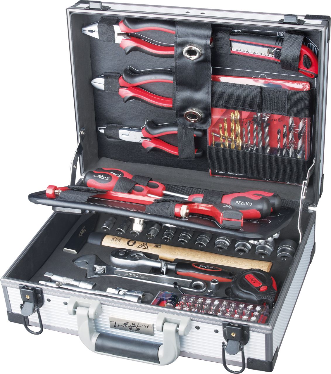 Primaster Werkzeugkoffer WK91 91-teilig 3/8