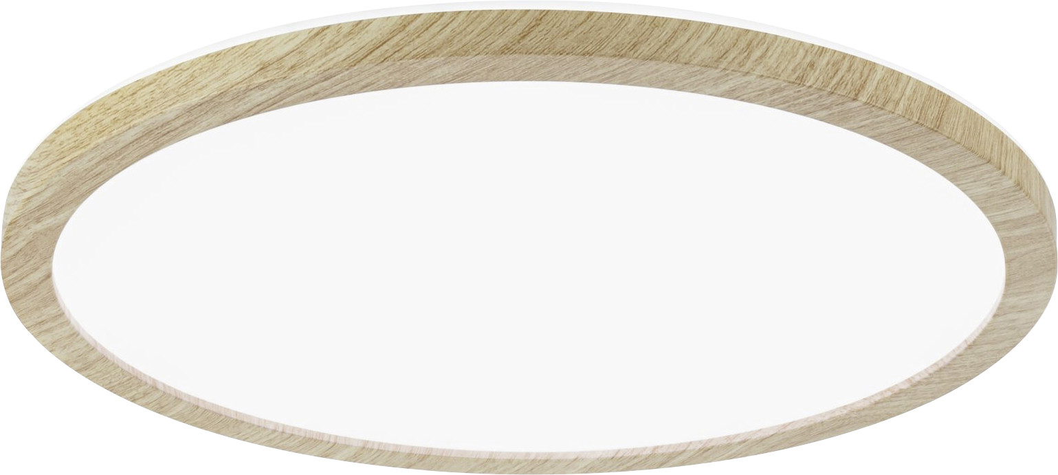 Paulmann LED Deckenleuchte Atria Shine Backlight Holzoptik Ø 29,3cm