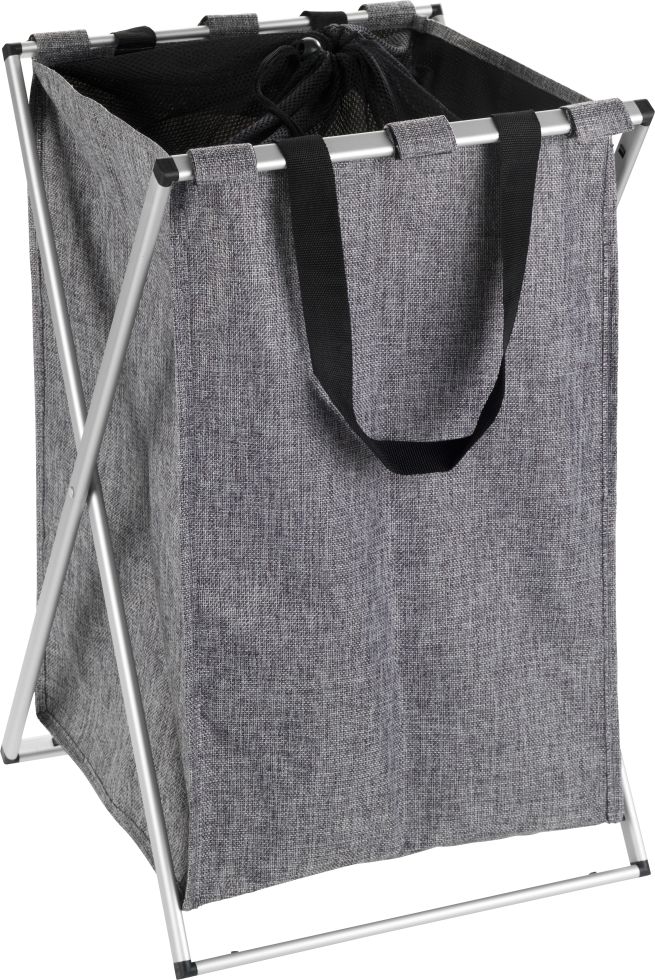 Wenko Wäschesammler Uno 52 l, grau