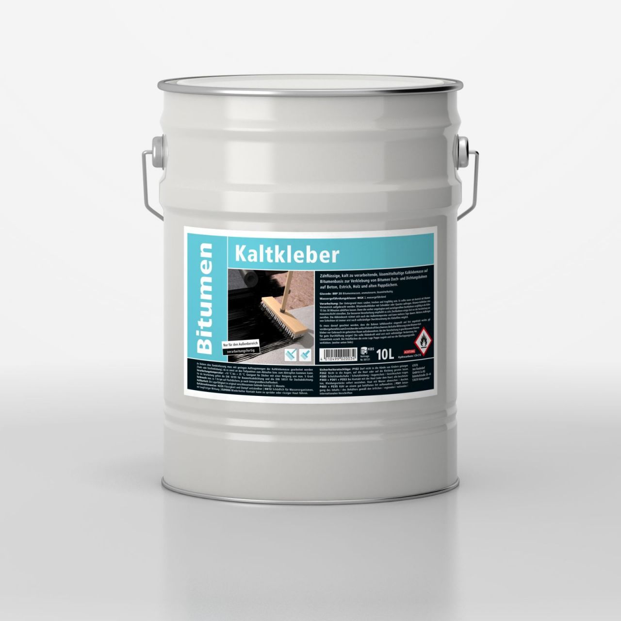 Hamann Bitumen Kaltkleber lösemittelhaltig 10 L