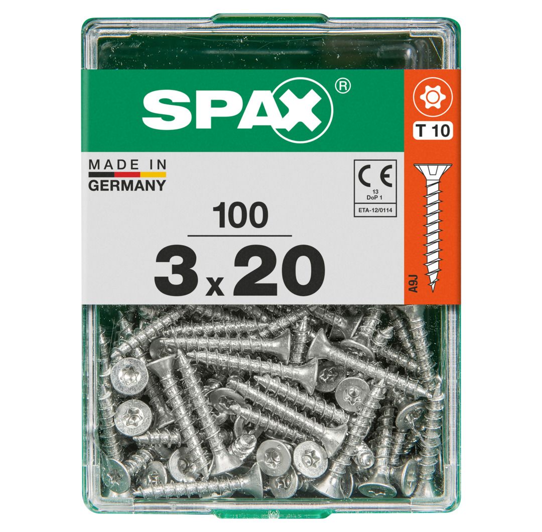 Spax Universalschrauben 3.0 x 20 mm TX 10 - 100 Stk.