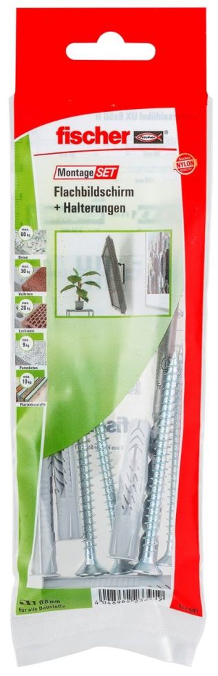 Fischer Montage-Set Flachbild/TV