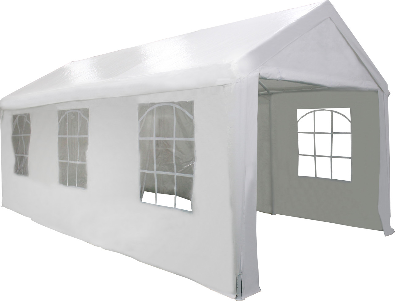 Primaster Großraumzelt 400 x 800 cm weiß