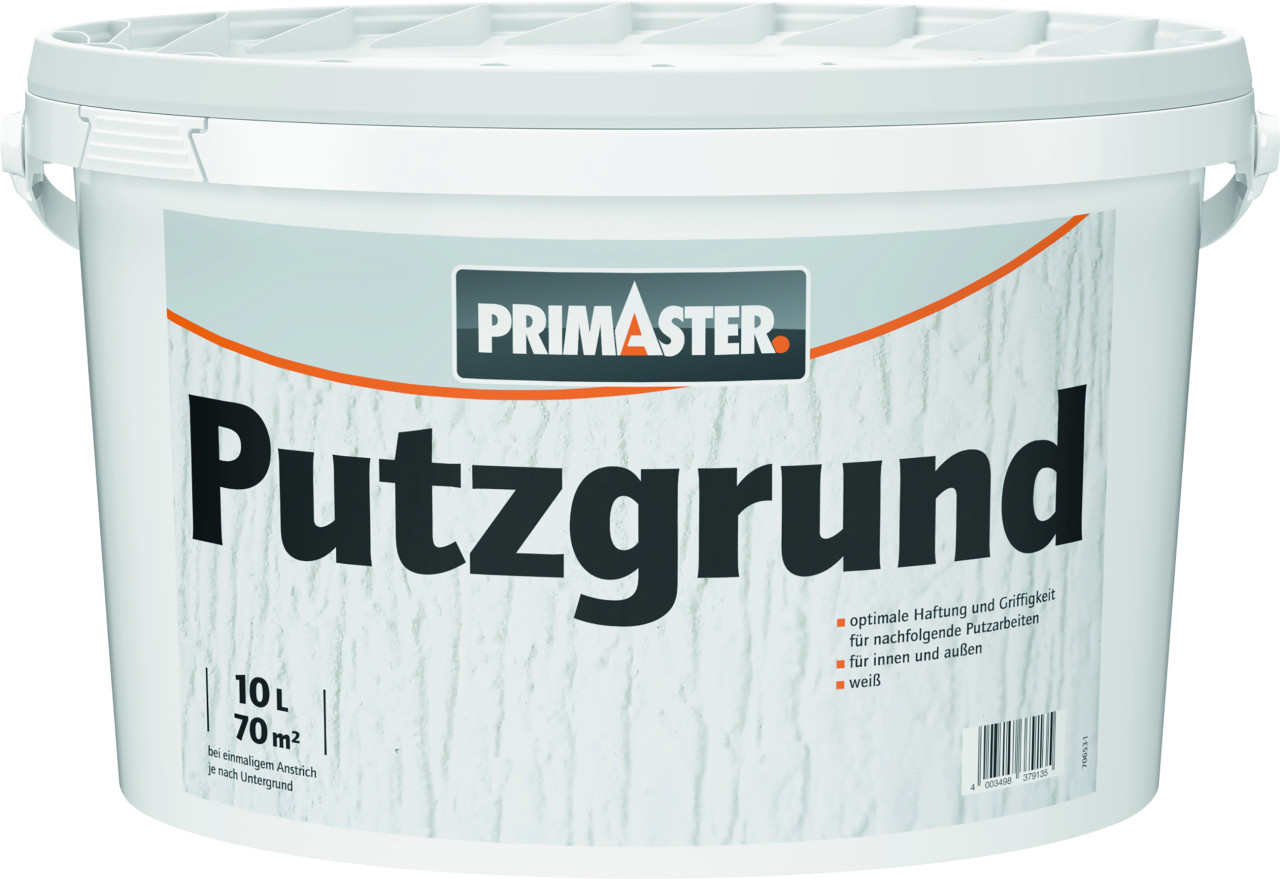 Primaster Putzgrund 10 L weiß