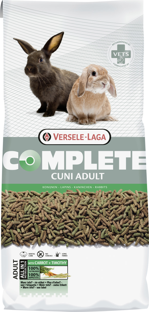Complete Cuni Kaninchenfutter Adult 8 kg Karotten & Kräutern