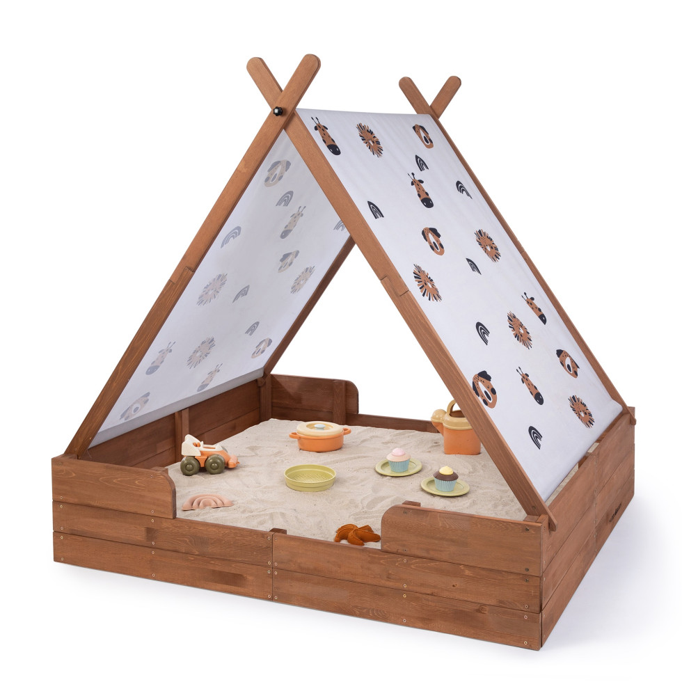 Muddy Buddy Sandkasten Safari Seeker 140 x 120 x 140 cm